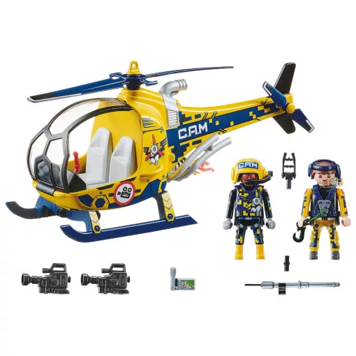Playmobil 70833 Air Stuntshow - Helikopter filmforgatáshoz