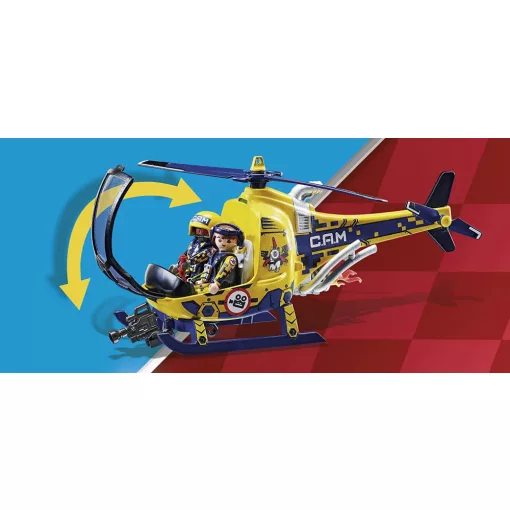 Playmobil 70833 Air Stuntshow - Helikopter filmforgatáshoz