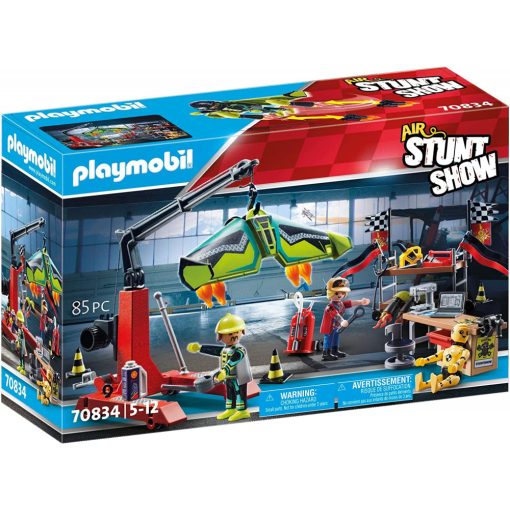 Playmobil 70834 Air Stuntshow - Szervízállomás