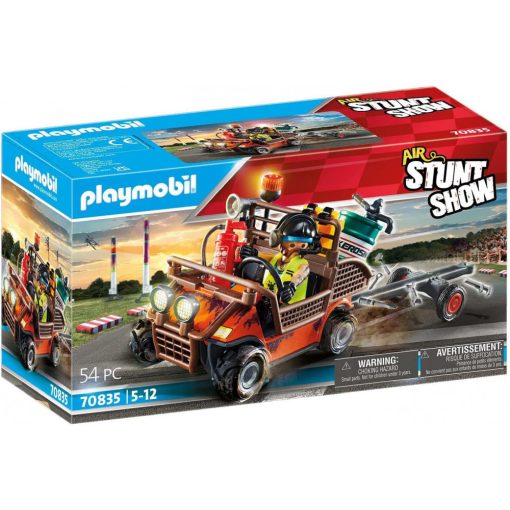 Playmobil 70835 Air Stuntshow - Mobil szervíz vontatóautó