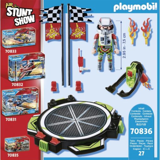 Playmobil 70836 Air Stuntshow - Jetpack repülés