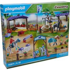   Playmobil 70871 Nagy lovaglópálya lómosóval (csomagolássérült)