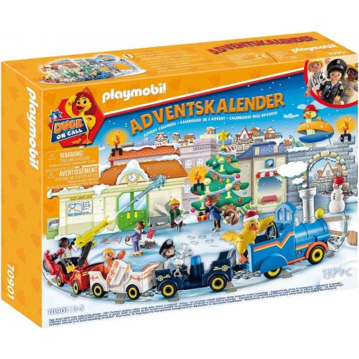 Playmobil 70901 1.2.3 Karácsony - Adventi kalendárium, naptár - Karácsonyi vonat