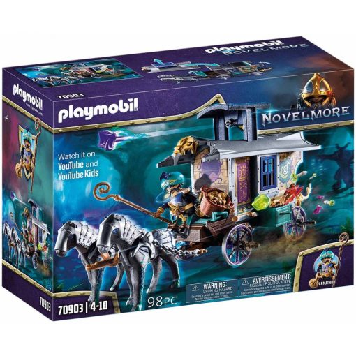 Playmobil 70903 Novelmore Violet Vale - A varázsló szekere