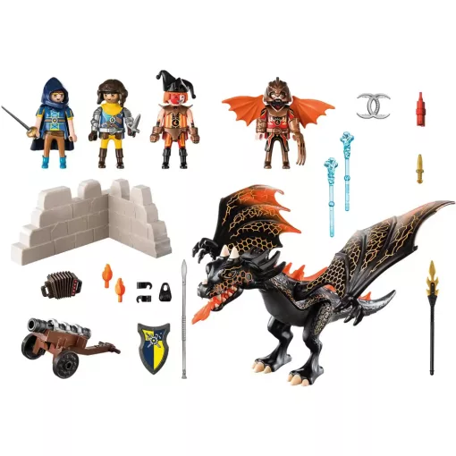 Playmobil 70904 Novelmore - Burnham sárkány támadása