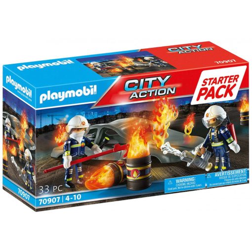 Playmobil 70907 Tűzoltók gyakorlaton