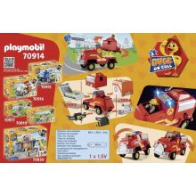 Playmobil 70914 Duck On Call - Tűzoltóautó fénnyel és hanggal