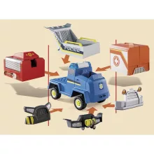 Playmobil 70915 Duck On Call - Rendőrautó fénnyel és hanggal