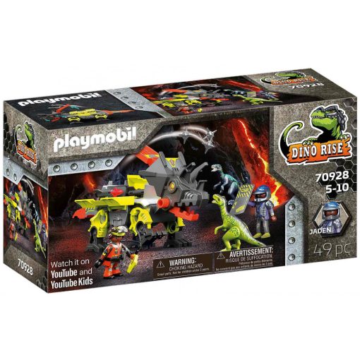 Playmobil 70928 Dínó csata: Robo-Dino harci robot Velociraptorokkal