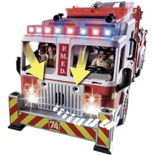 Playmobil 70935 Óriás amerikai létrás tűzoltóautó vízágyúval
