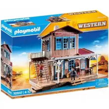 Playmobil 70947 Western üzlet lakással