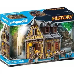 Playmobil 70957 Középkori sárga lakóház