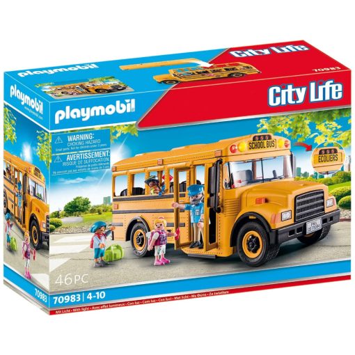 Playmobil 70983 Amerikai iskolabusz fénnyel