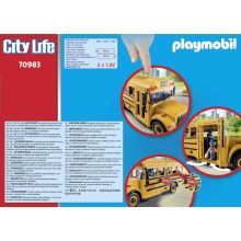 Playmobil 70983 Amerikai iskolabusz fénnyel