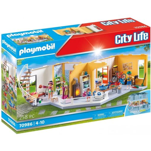 Playmobil 70986 Modern lakóház berendezett emelet bővítmény