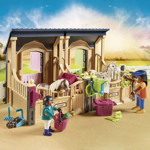 Playmobil 70995 Lovaglás a lovas karámoknál