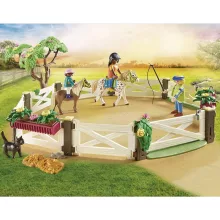 Playmobil 70995 Lovaglás a lovas karámoknál