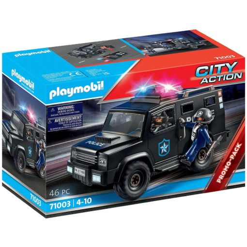Playmobil 71003 SWAT Truck rendőrautó