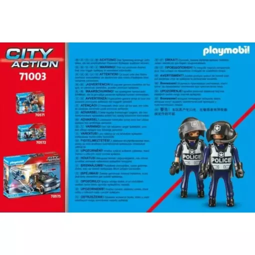 Playmobil 71003 SWAT Truck rendőrautó