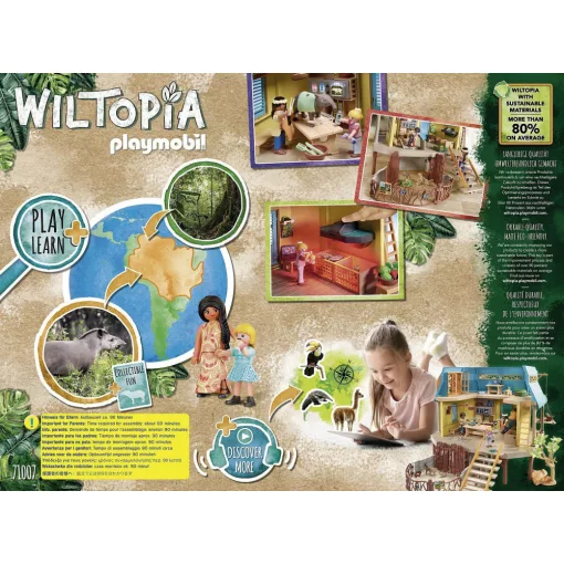 Playmobil 71007 Wiltopia - Állatkórház a vadonban