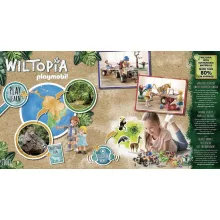 Playmobil 71011 Wiltopia - Állatmentő quad jaguárral