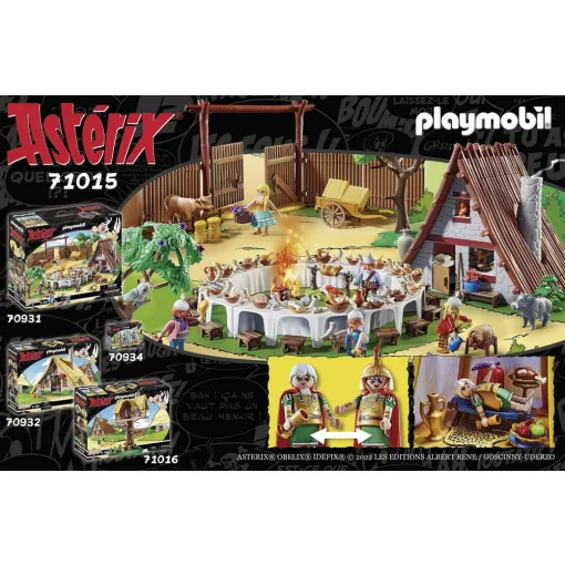 Playmobil 71015 Asterix és Obelix - Római tábornokok sátra