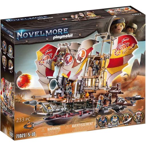 Playmobil 71023 Novelmore - Vitorlás homokvihartörő hajó