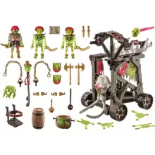 Playmobil 71025 Novelmore - Csonatvázhadsereg dárdavető és katapult ostromgépezete