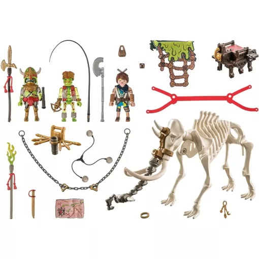 Playmobil 71027 Novelmore - Harci mamutcsontváz támadása