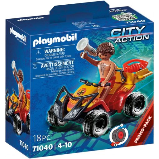 Playmobil 71040 Hátrahúzós vízimentő quad