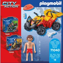 Playmobil 71040 Hátrahúzós vízimentő quad