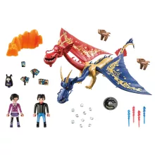 Playmobil 71080 Dragons: The Nine Realms - Wu és Wei Junnal és Eugene-vel