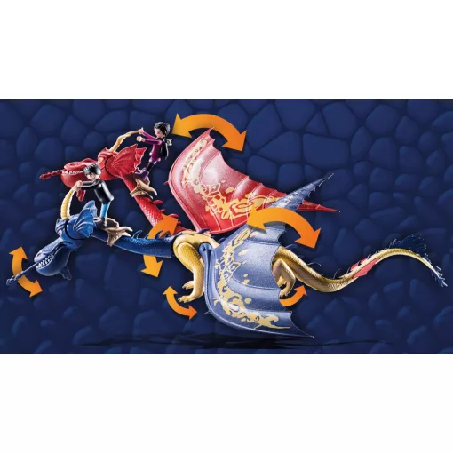 Playmobil 71080 Dragons: The Nine Realms - Wu és Wei Junnal és Eugene-vel