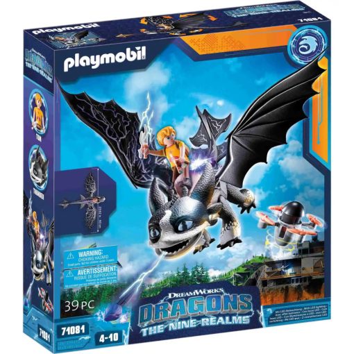 Playmobil 71081 Dragons: The Nine Realms - Thunder és Tom