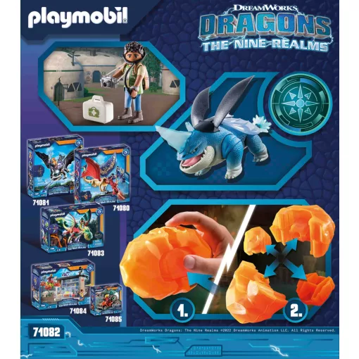 Playmobil 71082 Dragons: The Nine Realms - Plowhorn és D