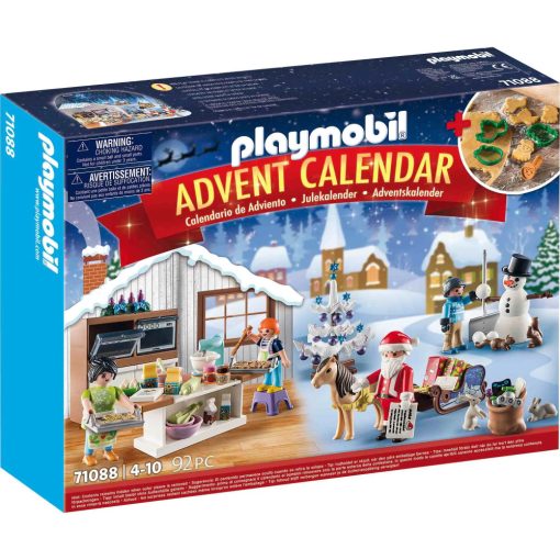 Playmobil 71088 Karácsony - Adventi kalendárium, naptár - Karácsonyi sütögetés