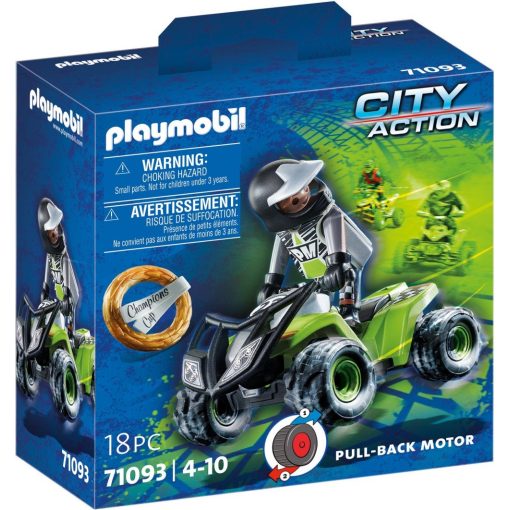 Playmobil 71093 Hátrahúzós verseny quad