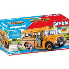 Playmobil 71094 Amerikai iskolabusz fénnyel