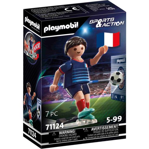 Playmobil 71124 Francia válogatott focista