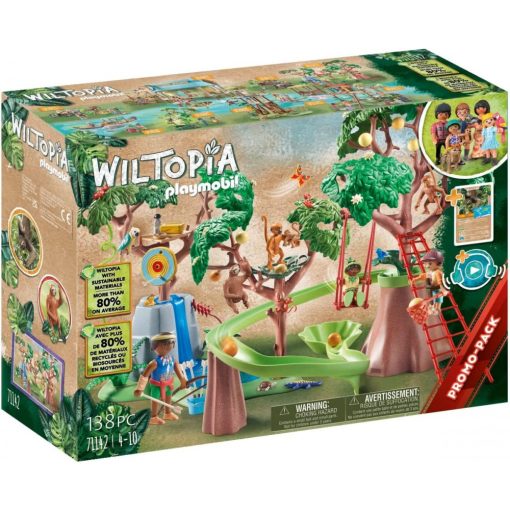 Playmobil 71142 Wiltopia - Trópusi dzsungel játszótér