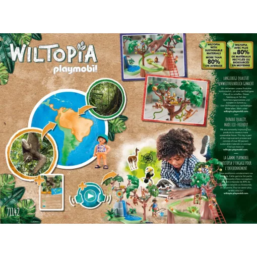 Playmobil 71142 Wiltopia - Trópusi dzsungel játszótér