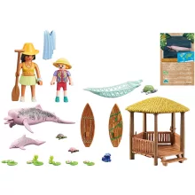 Playmobil 71143 Wiltopia - SUP túra folyami delfinekkel