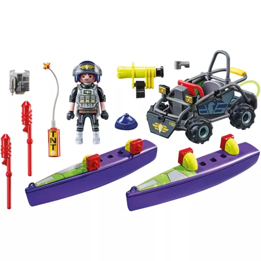Playmobil 71147 TEK kommandósok kétéltű autója