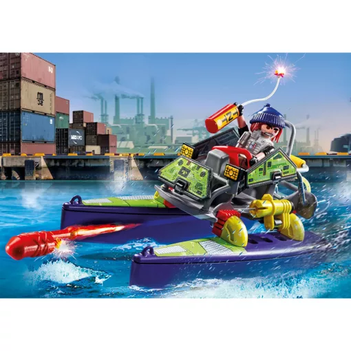 Playmobil 71147 TEK kommandósok kétéltű autója