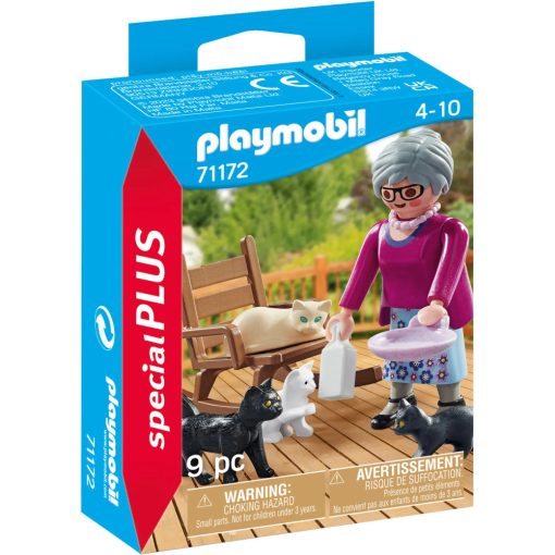 Playmobil 71172 Nagymama cicákkal