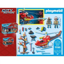 Playmobil 71195 Tűzoltósági helikopter vízágyúval