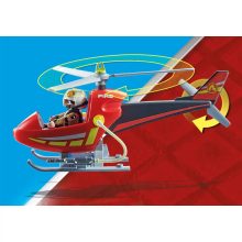 Playmobil 71195 Tűzoltósági helikopter vízágyúval
