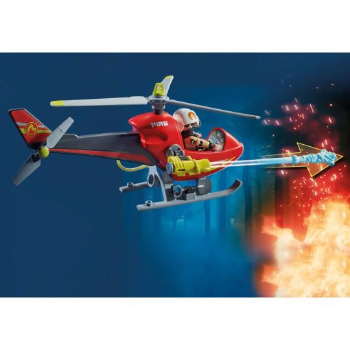 Playmobil 71195 Tűzoltósági helikopter vízágyúval