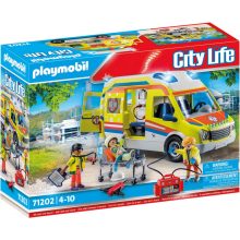 Playmobil 71202 Mentőautó fénnyel és hanggal