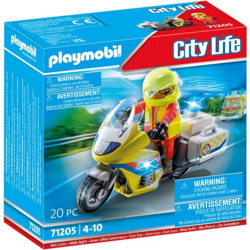 Playmobil 71205 Mentőmotor fénnyel